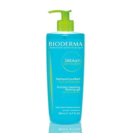 BIODERMA Sébium Gel Moussant Purifiant Pompe 500mL