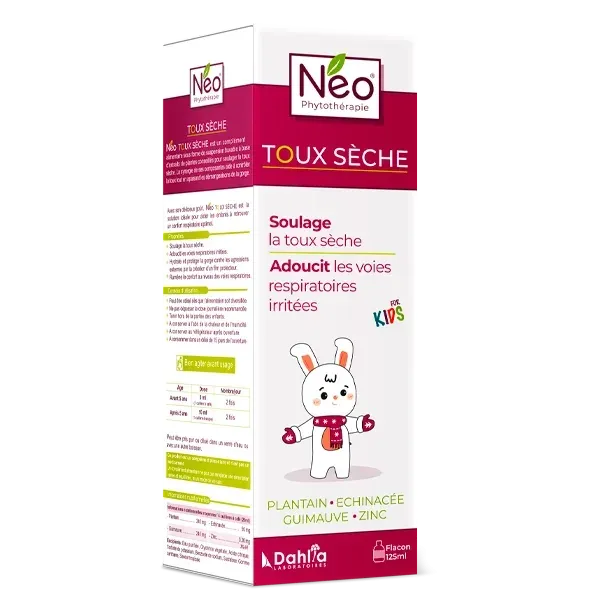 Neo Toux Seche Sirop Kids 125 ml