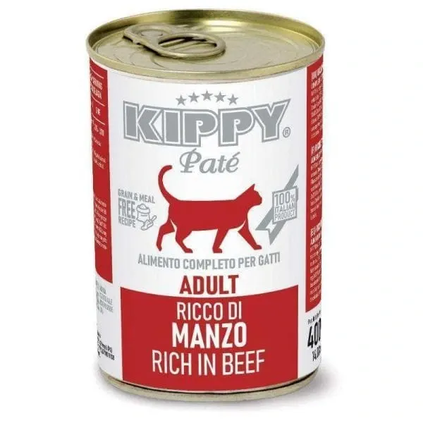 Boite Kippy Cat Boeuf 400 Gr
