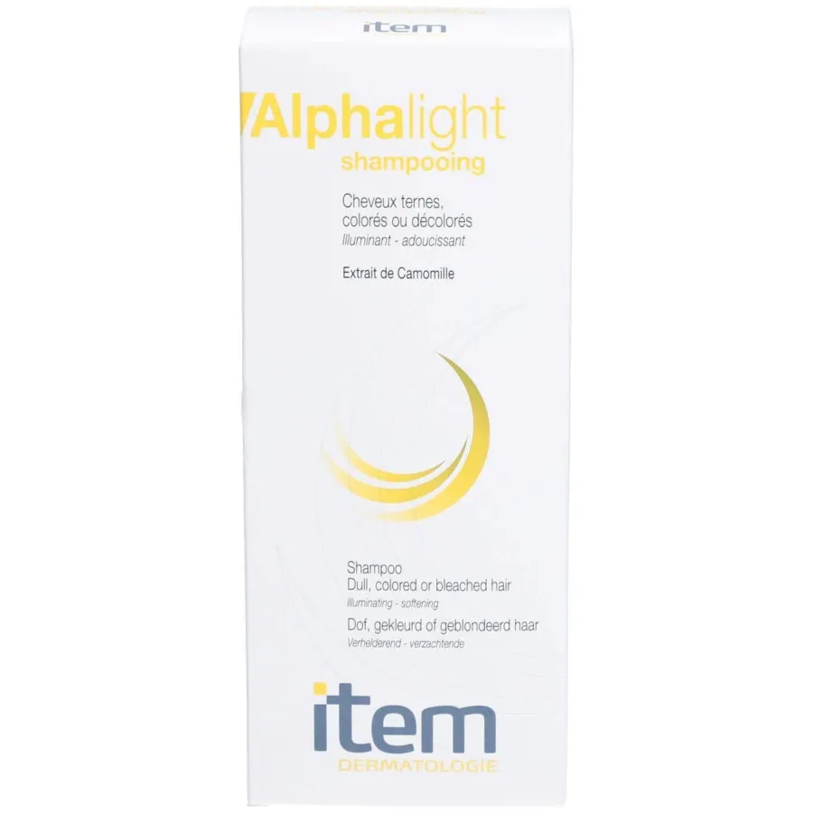 alphalight shampooing a la camomille