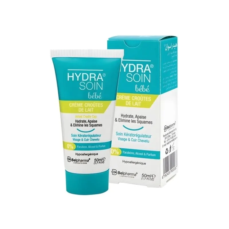 Hydrasoin Baby Crème Croûte de Lait 50 mL