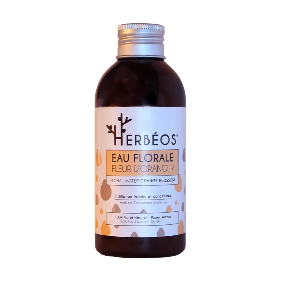 HERBÉOS Eau Florale De Fleurs d’Oranger 150 ml
