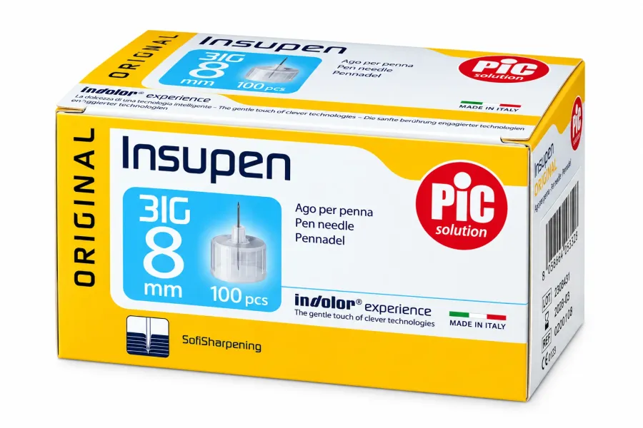 Pic Insupen Advanced 31G x 8mm