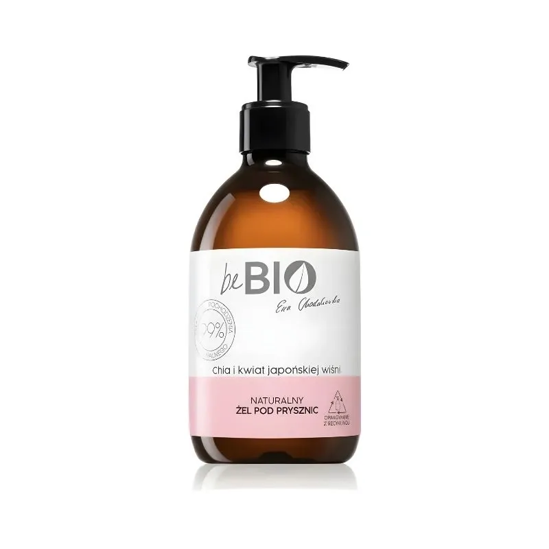 Bebio Gel Douche Chia & Fleur Ceriser Japonais 400 mL