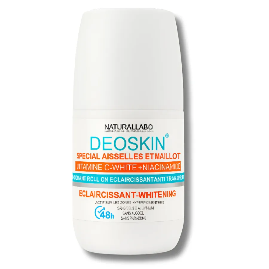 NATURALLABO DEOSKIN - ROLLON ÉCLAIRCISSANT AISELLES ET MAILLOT 50ML