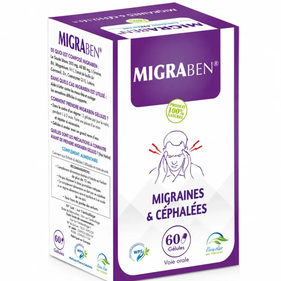 Migraben B/60 Gélules