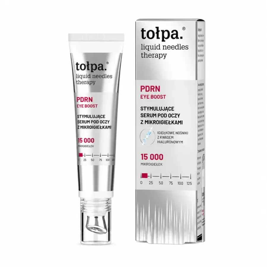 TOŁPA Liquid Needles Therapy PDRN Sérum Contour Des Yeux Stimulant avec Micro-Aiguilles 15mL