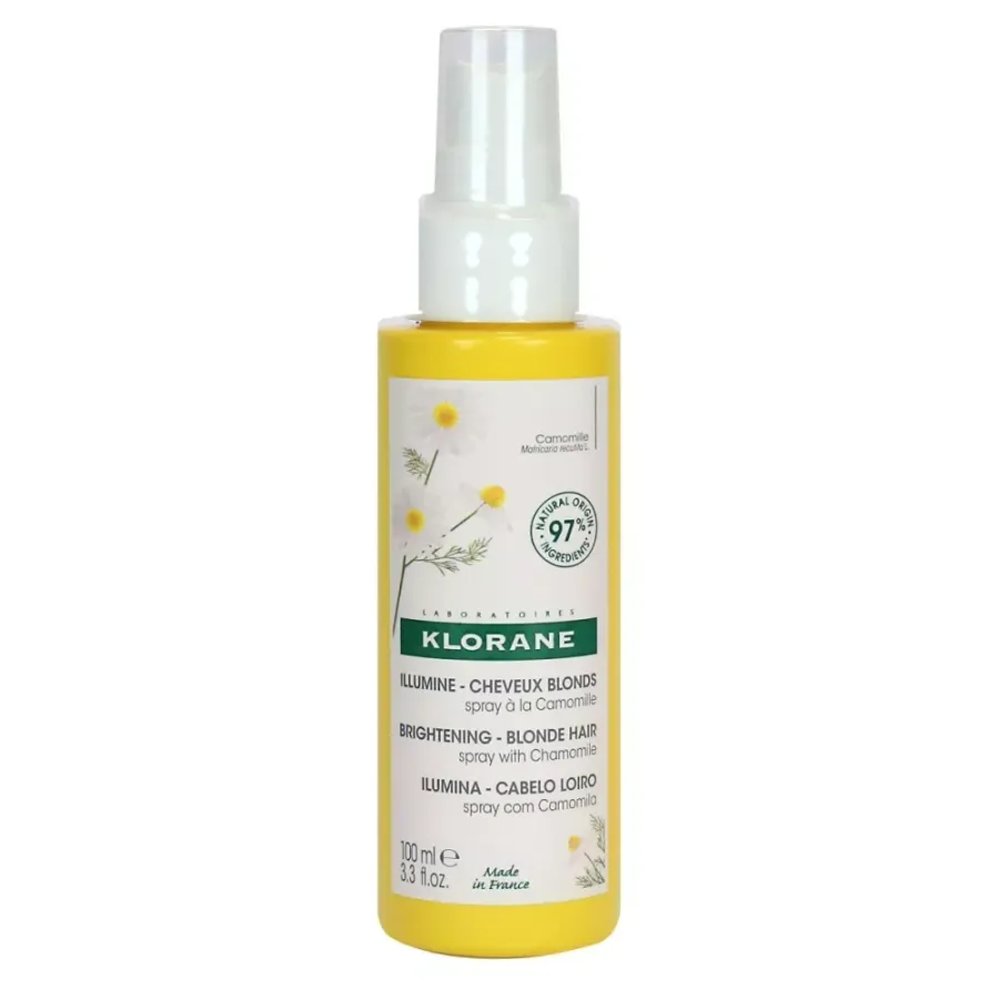 KLORANE Soin Soleil Eclaircissant Reflets Blonds Camomille 125ml