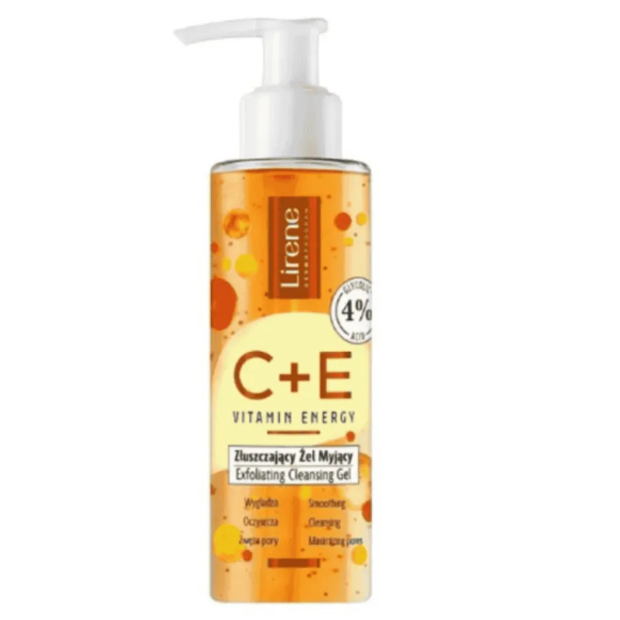 Lirene Gel Exfoliant Visage C+E Vitamine Energie 145 mL