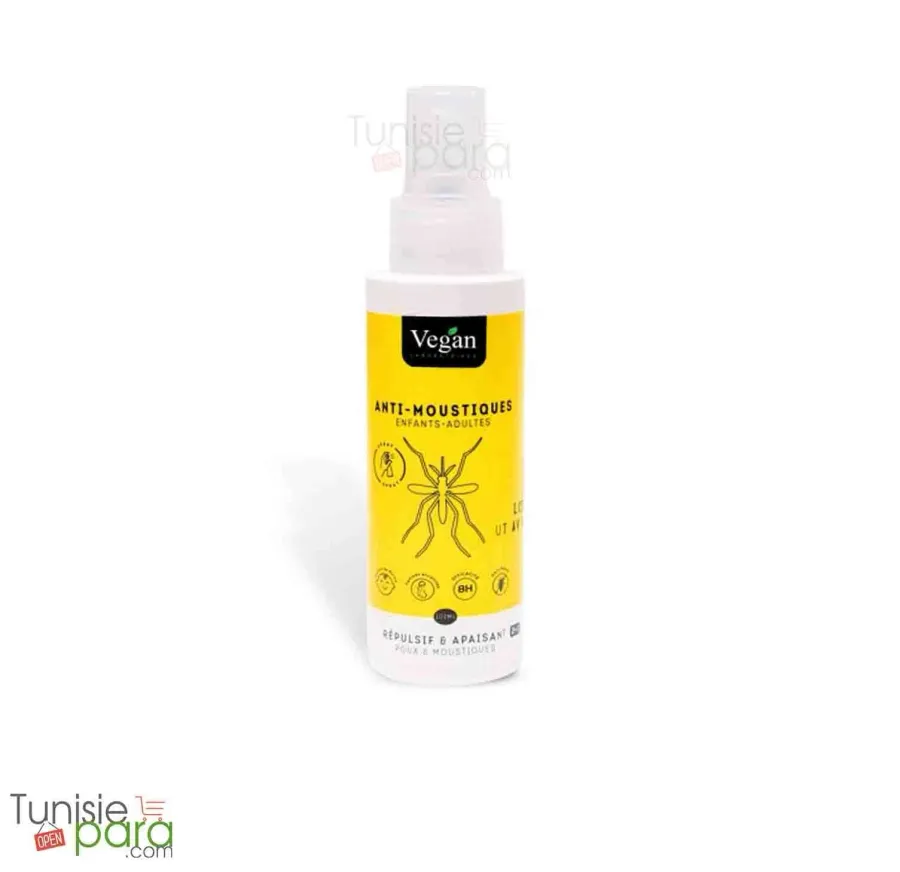 Vegan Spray Anti-Moustique Et Anti-Poux