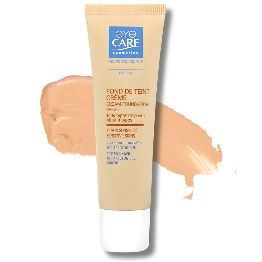 EYE CARE - FOND DE TEINT CREME BEIGE ROSE REF 1281