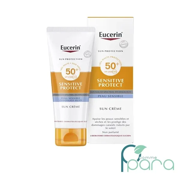 EUCERIN SUN Sensitive Protect Crème Visage,50ml