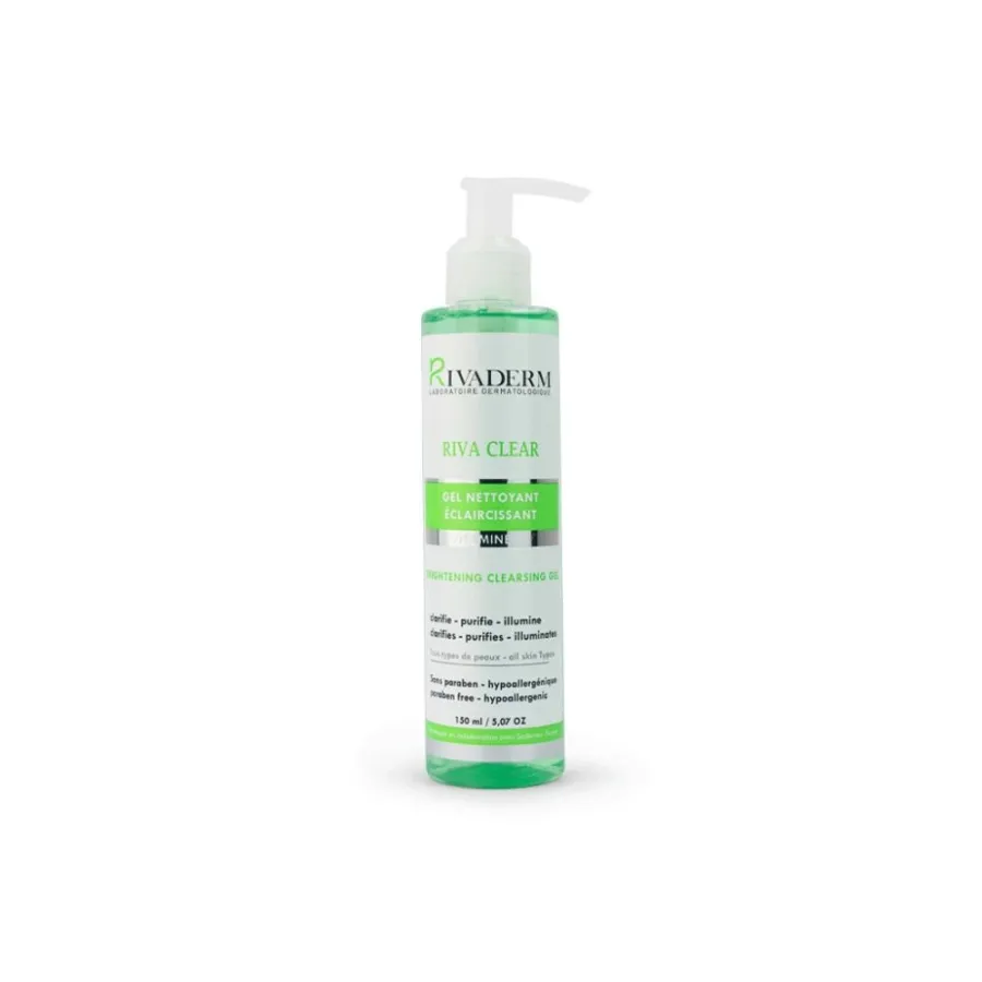 Rivaderm RIVA Clear Gel Nettoyant Eclaircissant 150 mL