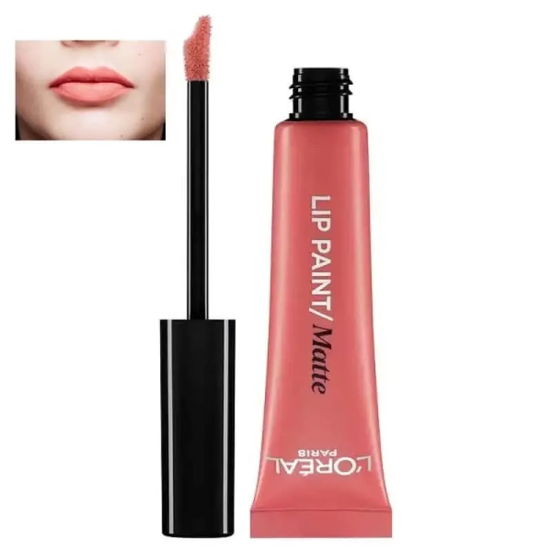 l’oreal infailible lip paint matte 201 hollywood beige