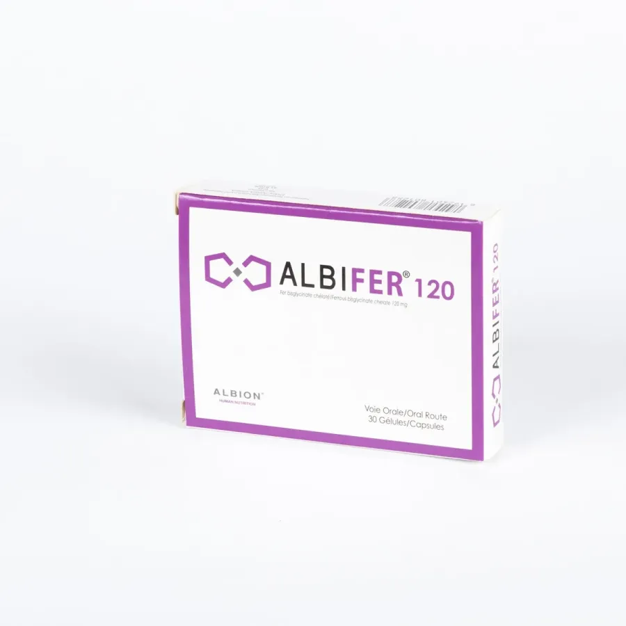 Albifer 120 mg Boite de 30 Comprimes