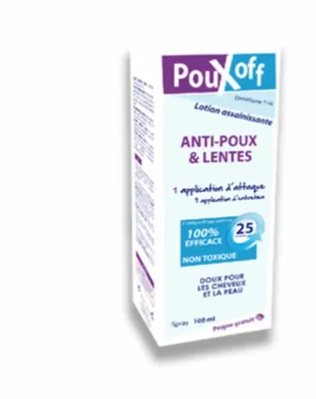 POUXOFF ADULTE LOTION ANTI POUX 100ML