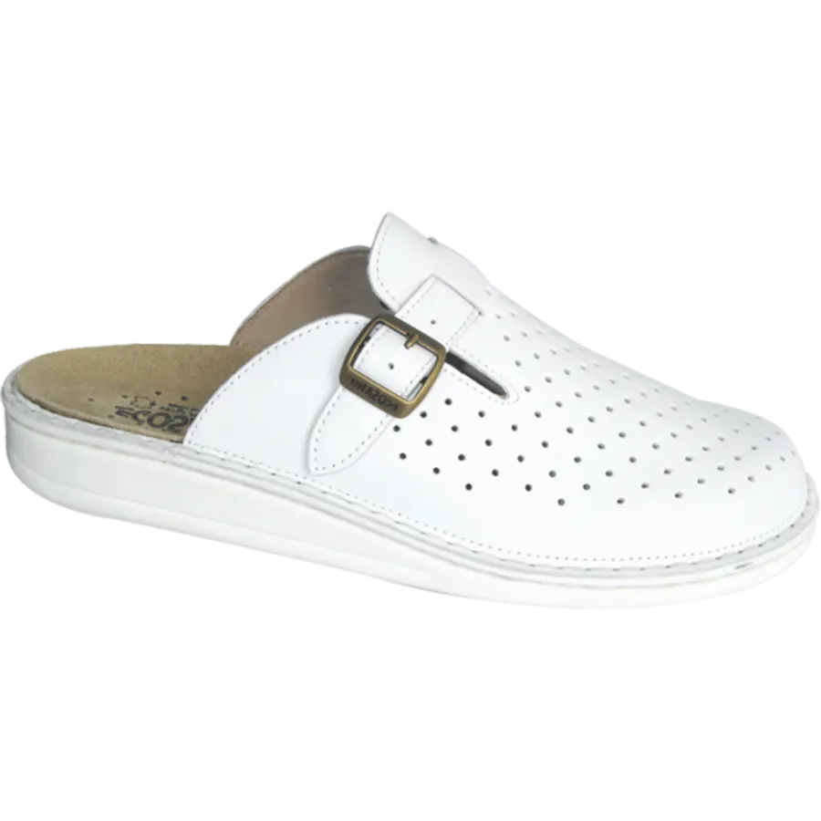 Chaussures professionnelles femme Apiro Forato blanc