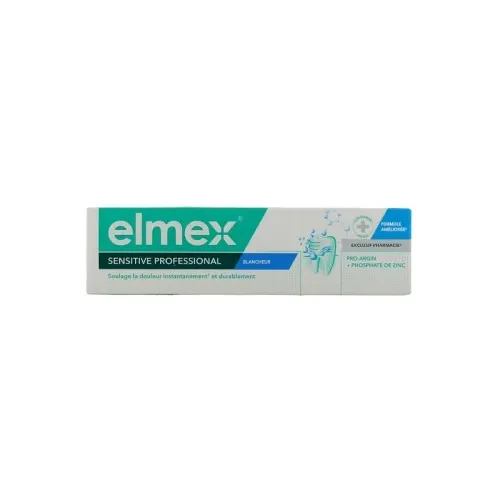 ELMEX Dentifrice Sensitiv Professional Blancheur,75ml
