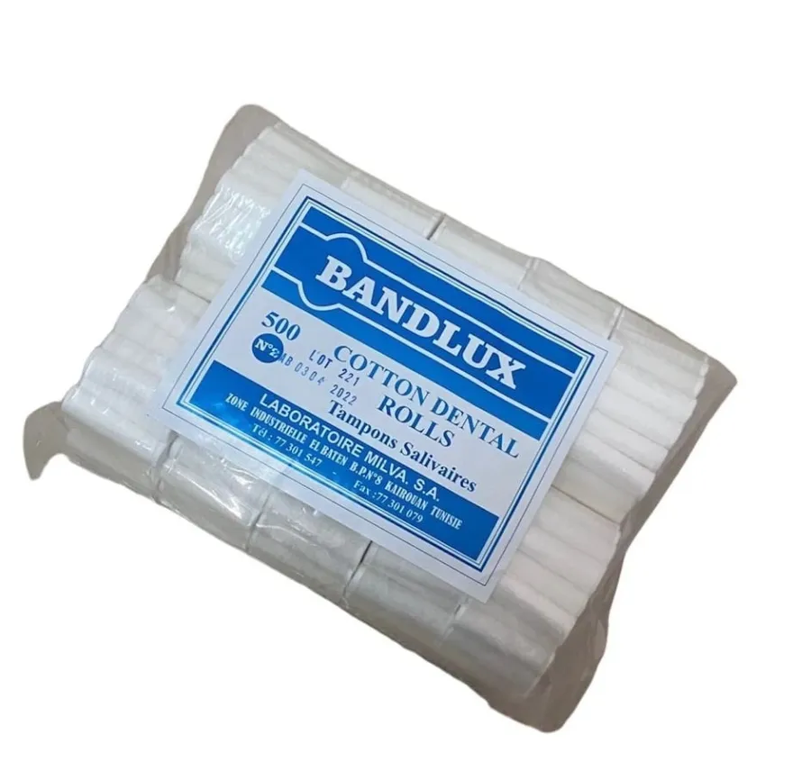 Sachet de 500 tampons salivaires BANDLUX