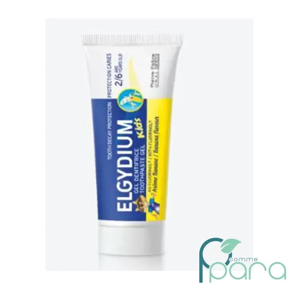 ELGYDIUM Kids Banane 2/6 ans Dentifrice Enfant