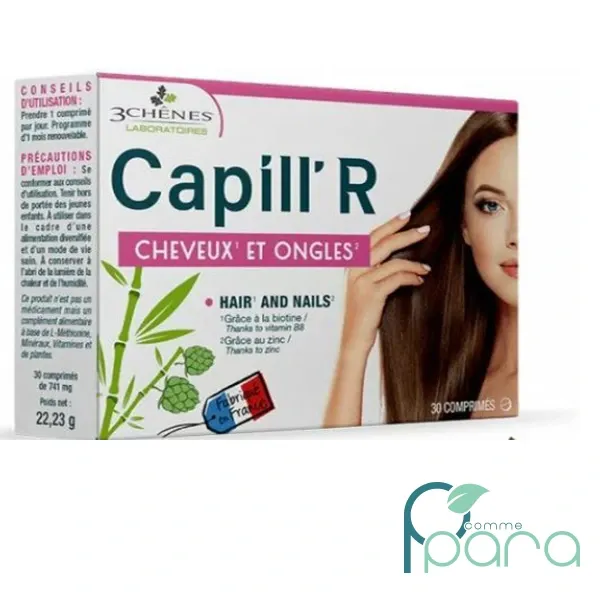 3 chênes capill’r Anti Chute,30 Comprimés