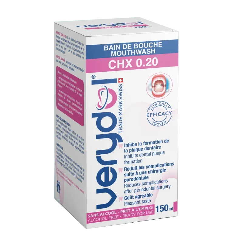 VERYDOL CHX 0,20 Bain De Bouche,150ml