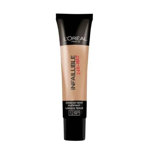 l’oreal infaillible 24h fdt matte 12 rose naturel