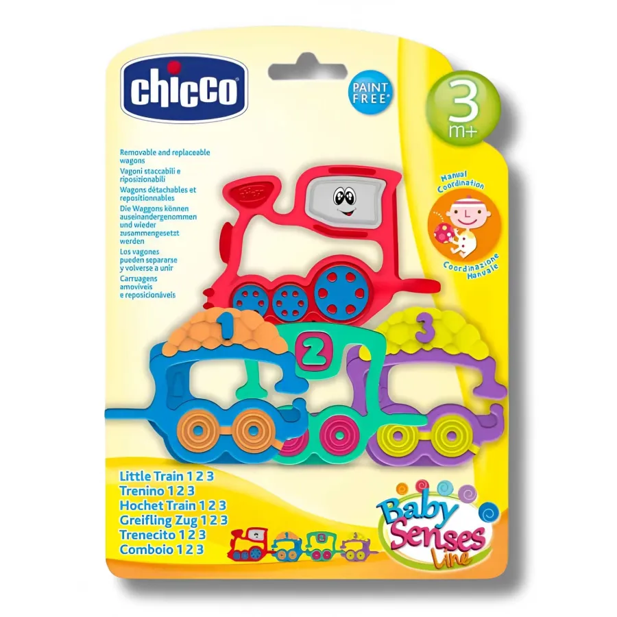 CHICCO - JOUET HOCHET TRAIN 123 +3MOIS