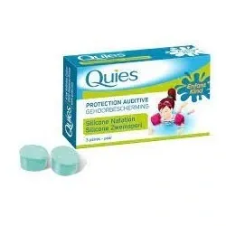 QUIES PROTECTION AUDITIVE FILTRE NATATION EN SILICONE ENFANT