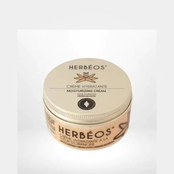 HERBÉOS Crème Hydratante Corps & Mains & Pieds À La Fleur d’Oranger 100 ml