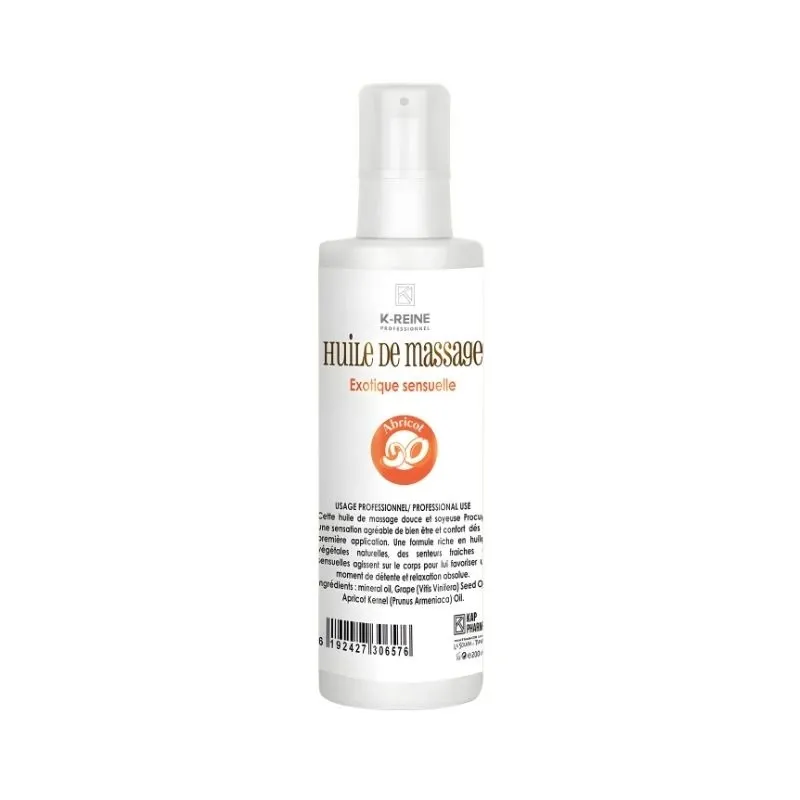 K-Reine Huile de Massage Abricot 200 mL