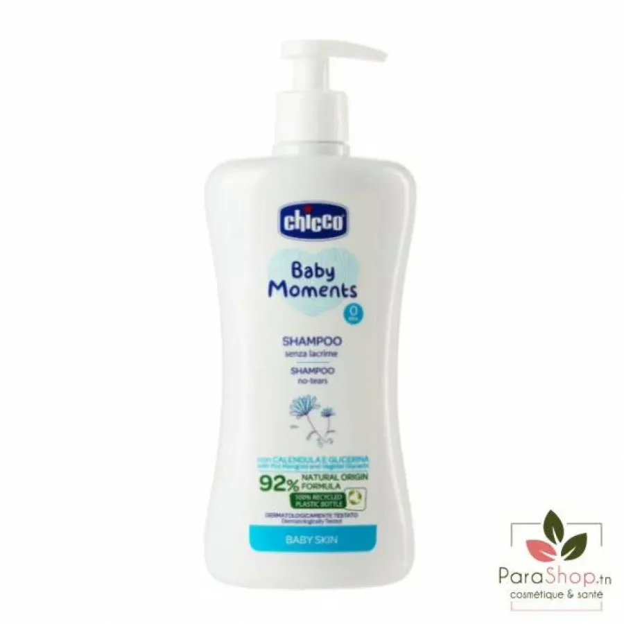 CHICCO Baby Moments Shampoing Sans Larmes 500ML
