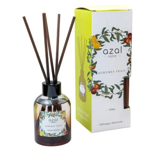 AZAL DIFFUSEUR A BATONNETS AGRUMES FRAIS 110ML