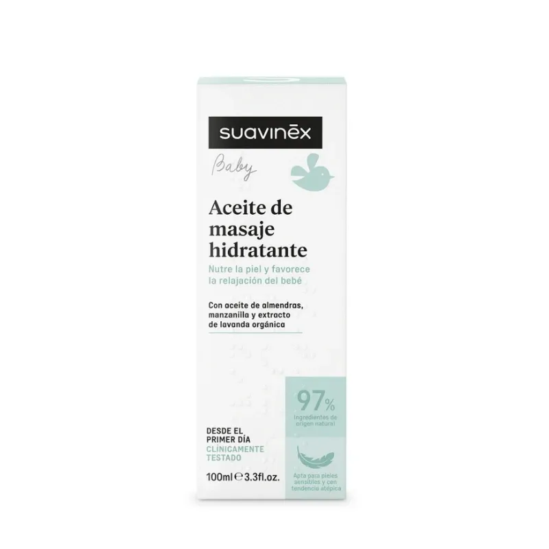 SUAVINEX Huile De Massage Hydratante Pour Bébé 100mL