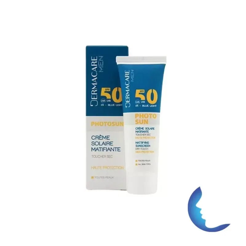 Dermacare Men Photosun Crème Solaire Matifiante, 50ml