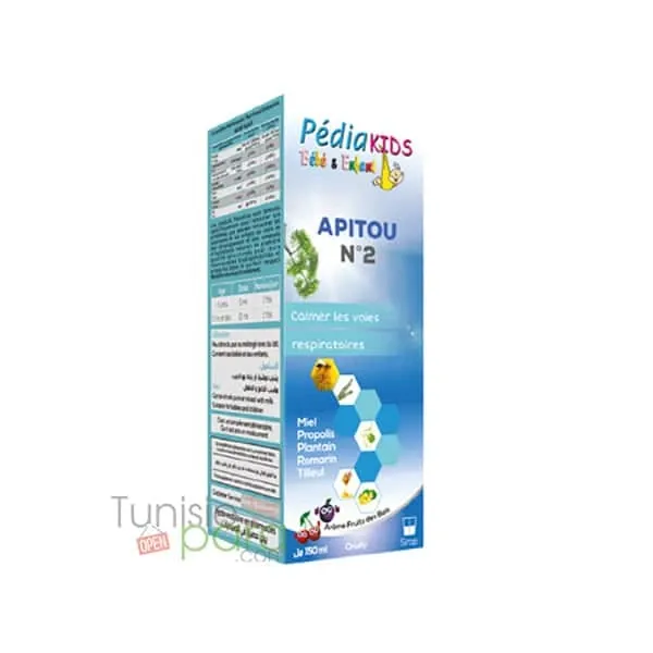 Pediakids Apitou N2 Toux seche150 Ml