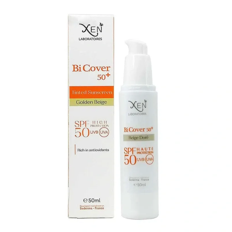 XEN Bi Cover Stick Ecran Beige doré 50ml