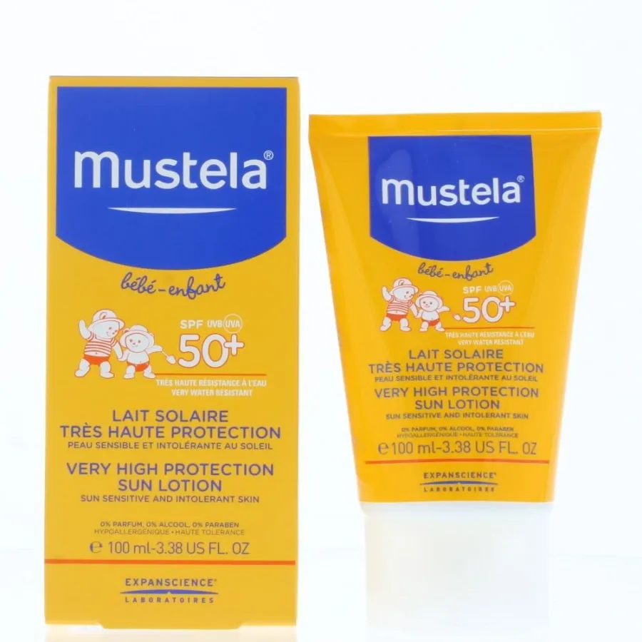 Mustela - Lait solaire bébé enfant - 100ml