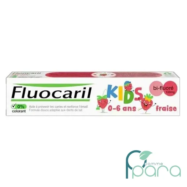 FLUOCARIL Dentifrice Bi Fluor Kids Fraise,75ml