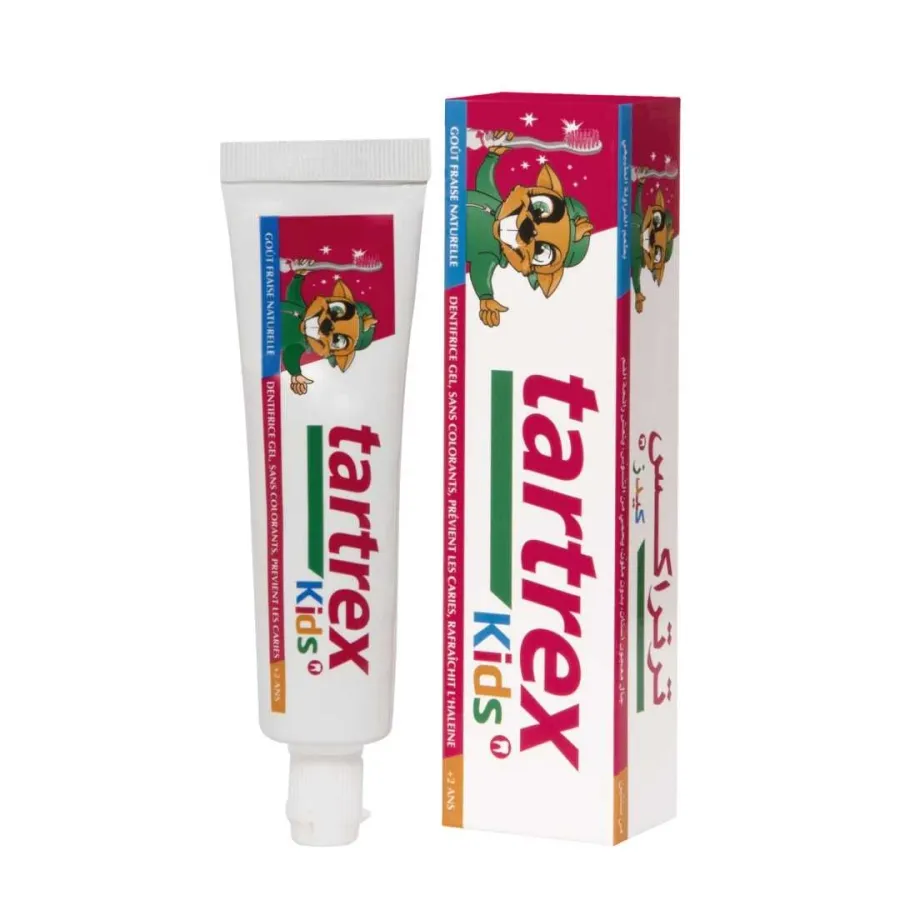 Phyteal Tartrex Kids Dentifrice Goût Fraise Naturelle 50 mL