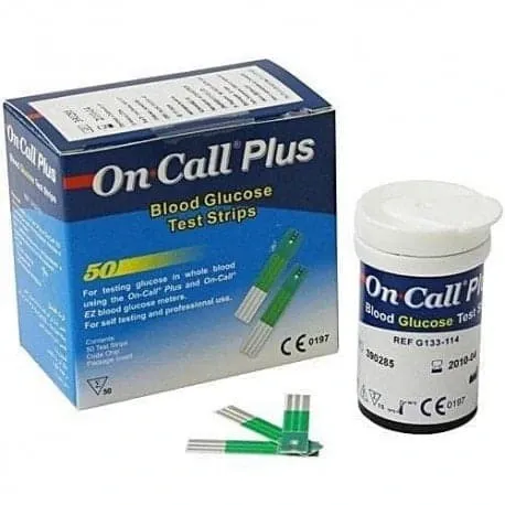 On call plus bandelettes boite de 75+25 Unités