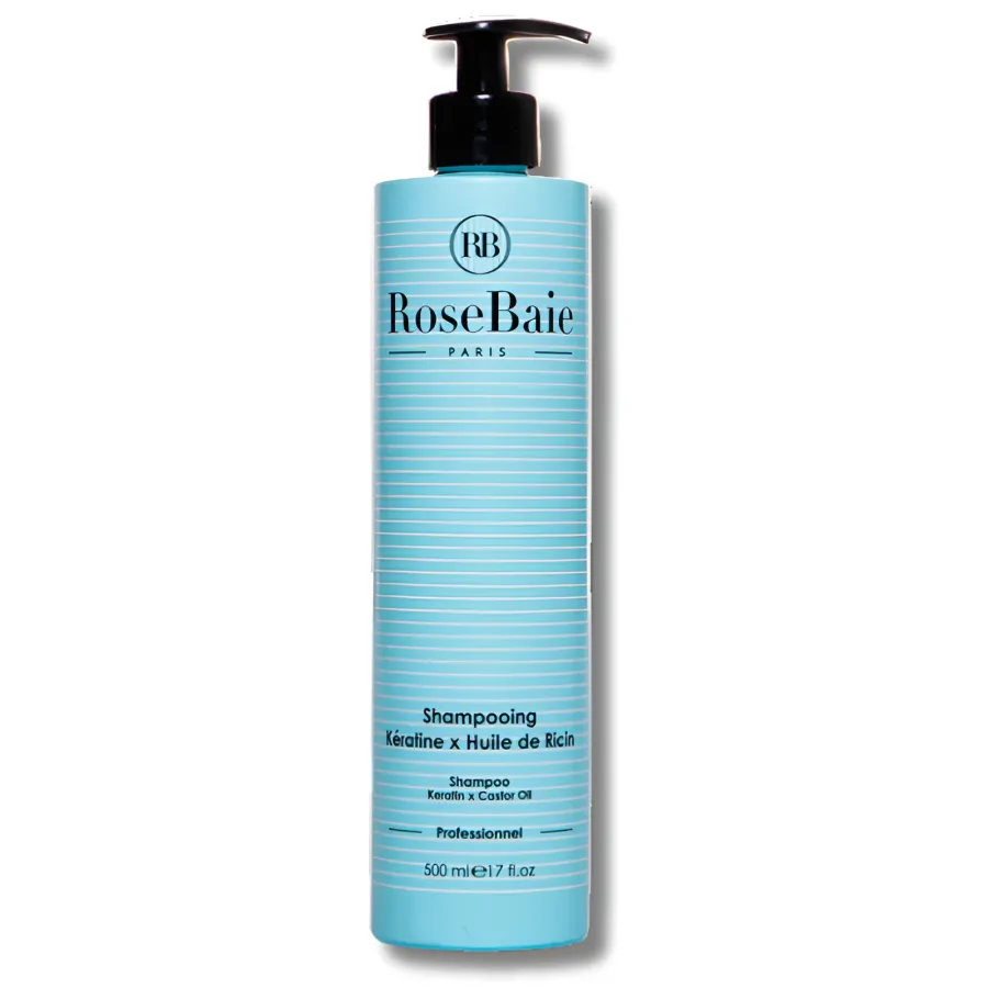 ROSEBAIE - SHAMPOING HUILE DE RICIN X KERATINE 500 ML