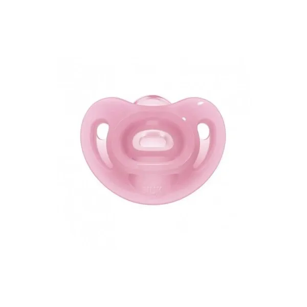 NUK Sucette Sensitive Avec Boite 0-6m Rose