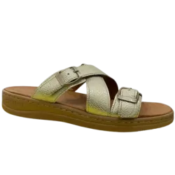 STI LIGHT - CLAQUETTES ORTHOPEDIQUES FEMMES DORE