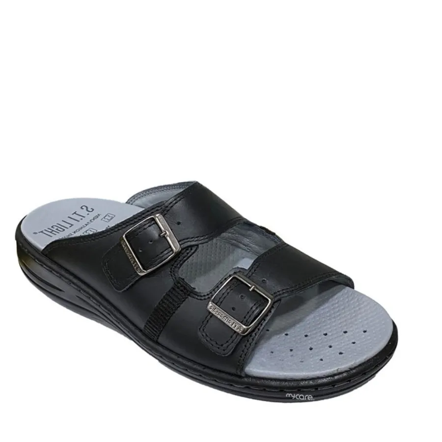 STI Orthopedic - claquette orthopédique homme STI Light022 - Noir