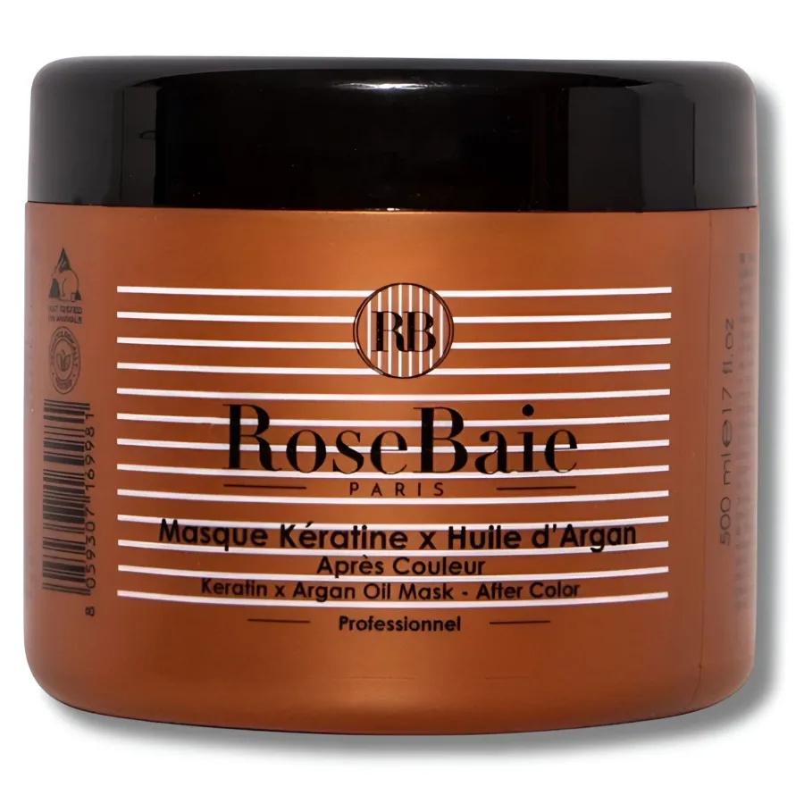 ROSEBAIE - MASQUE KÉRATINE X HUILE D'ARGAN 500ML