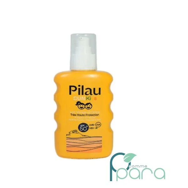PILAU Sun Lait Solaire Kids SPF50+, 100ml