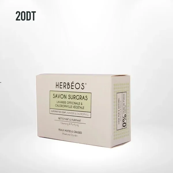 HERBEOS SAVON SURGRAS NETTOYANT PURIFIANT 100GR