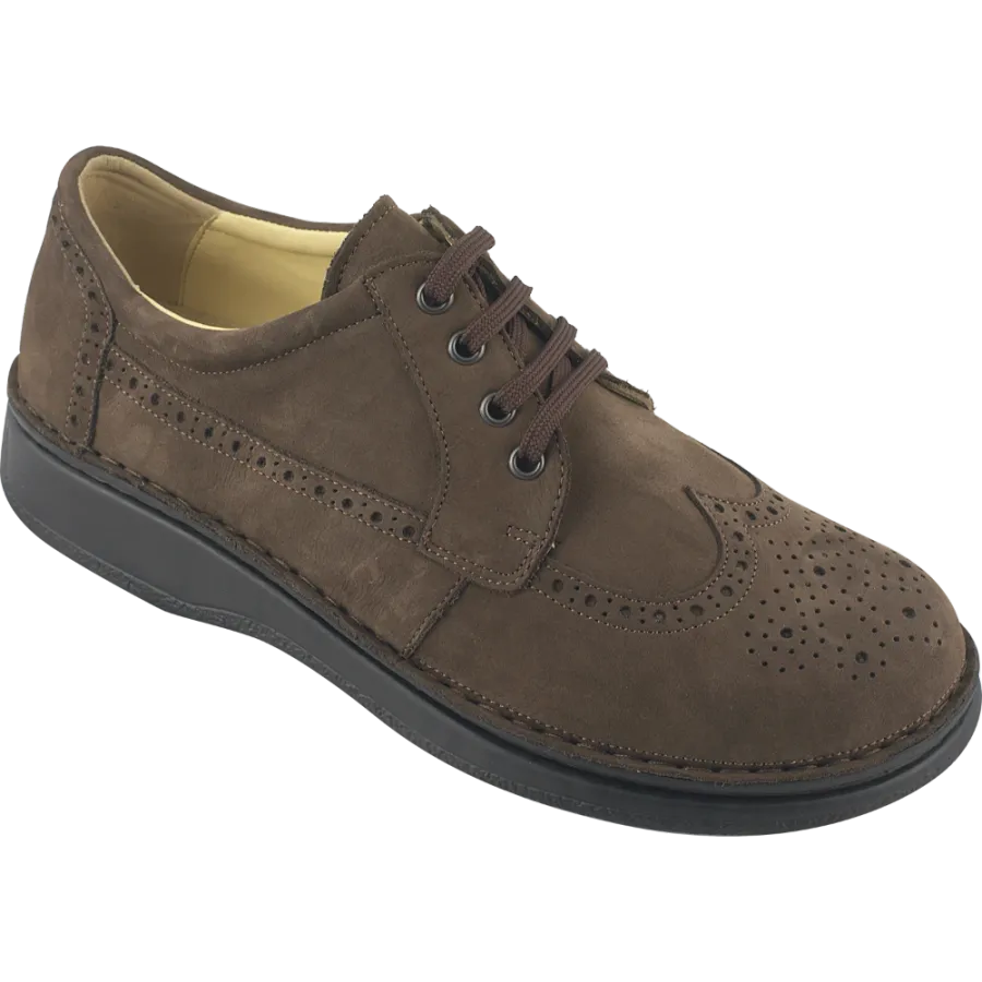 Chaussures de confort homme Giove Inglese lacets ebony