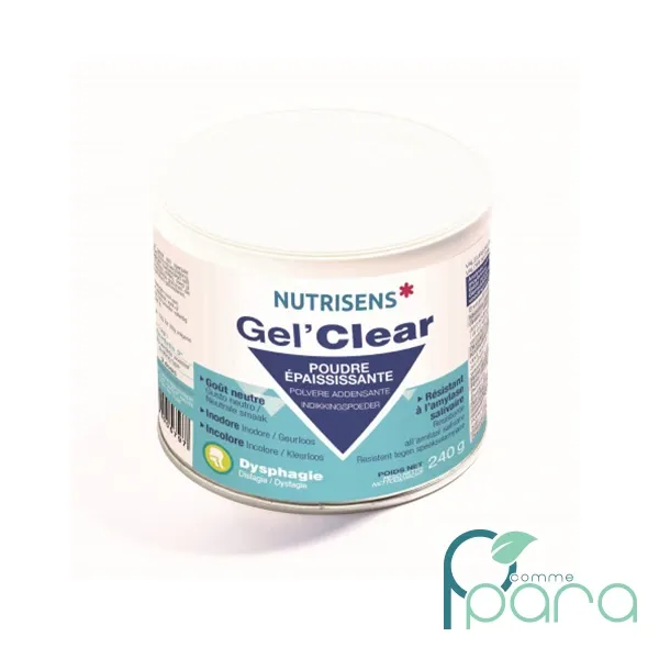 NUTRISENS Gel Clear,240 Gr